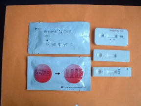 HCG pregnancy test cassette