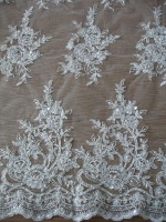 Embroidery beading tulle