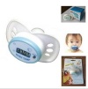Baby nipple thermometer