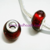 pandora style glass bead