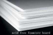 Acid free  white foamcore board Item RF210, 48inx96in,3mm/5mm/10mm thick