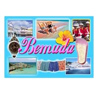 Bermuda FootWhere Postcard