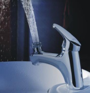 up-spray water saving faucet