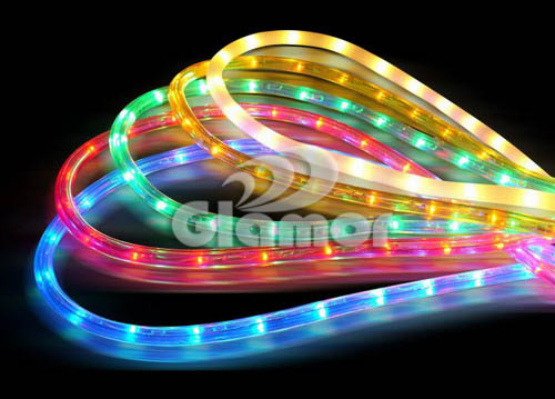 Glamor LED Rope Lights, with CE, GS, UL, cUL, SAA, CB and RoHS approval.