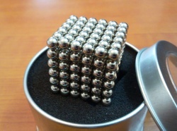 Neocube,Magnetic balls,5mm,216pcs/set,Nickel