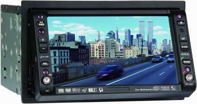 6.2'' TFT-LCD CAR DVD PLAYER