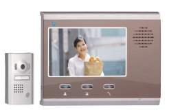 7 inch Color Video Door Phone for Villa with Infrared Sensing Function