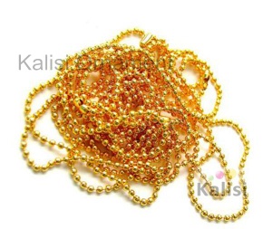 Golden ball chain