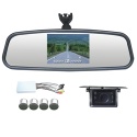 Rear view parking system  with 3.5
