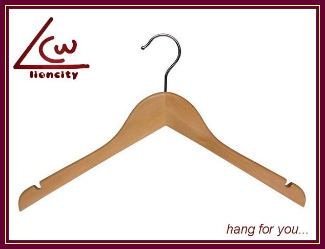 wooden hanger