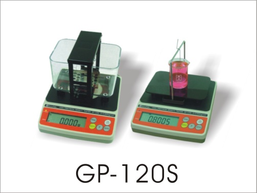 Densimeter for measuring solid and liquid GP-120S