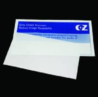 Thermal printer cleaning card - dfds