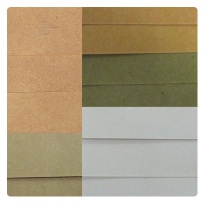 Brown / White Kraft paper