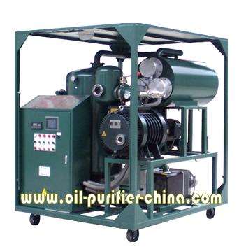double stage vacuum transformer oil purifier machine