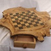olive wood chess set