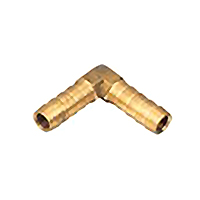 Brass fitting-hose barb-elbow-type