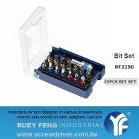 15PCS BIT SET(RF-2150)/17PC 1/4DR SOCKET SET / BIT SET / SOCKET SET/ Hardware / Tool