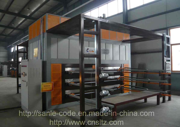 flat door panel vacuum heat transfer printing machine