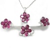 925 Sterling Silver, Gemstone Jewelry,Wholesale,Necklace 