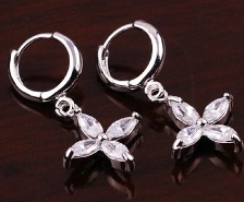 zirconia earring