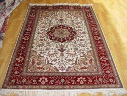 Silk rugs, carpets, hand-made rugs, Persian rugs