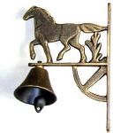 Garden horse bell