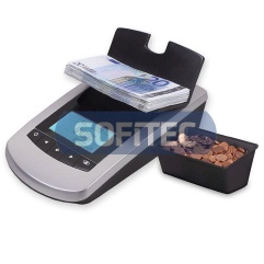 Money Counter, Banknote Bill Coin Cash Currency Counter, Bank Finance Equipment