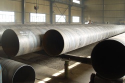 spiral steel pipes VIA iris-yangmei(at)hotmail(dot)com