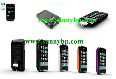 Solar Battery Case for iPhone 3GS Whole Cover Series (SBP-SC-08E) e