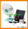 portablesolar systemwith solar table fan