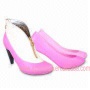 pink dress footwear shoes cover/silicone rubber overshoes