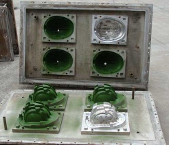 EPS EPP mould for motorcycle helmet