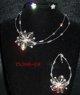 Bridal necklace - TN3048+EB