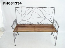 iron wooden sofa seats patio outdoor garden furniture armchair bench garden chairs living room furniture