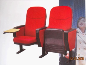 Auditorium chair, cinema chair, theater chair, hall chair, public chair, church chair, seat, furniture