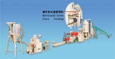 Double-Section 3 in 1 Plastic Waste Recycling Machine (Granulator)
