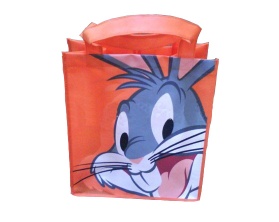 2011 fashional cartoon non woven shopping bags