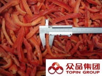 Frozen red pepper