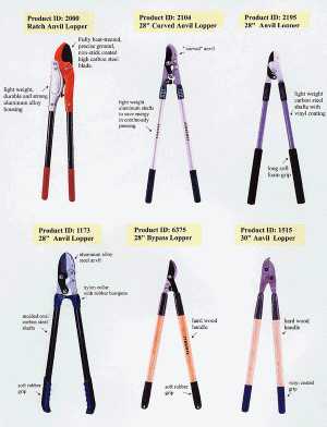 Lopping Shears - Special designs to save strength but make effective cutting force - P03