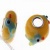 European Lampwork Beads Solid Core-Sterling Silver Material 038