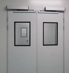 Cleanroom Metal Interlock Door(SCFM-D5080)