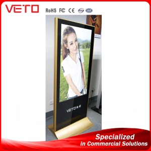 70 inch indoor vertical LCD advertisement display player