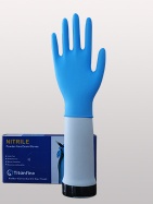 nitrile disposable exam gloves