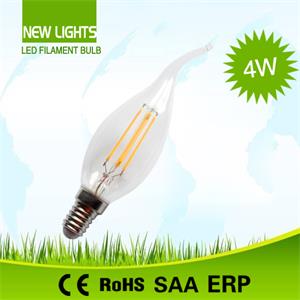 4W Candle light bulb C35T LED Filament bulb