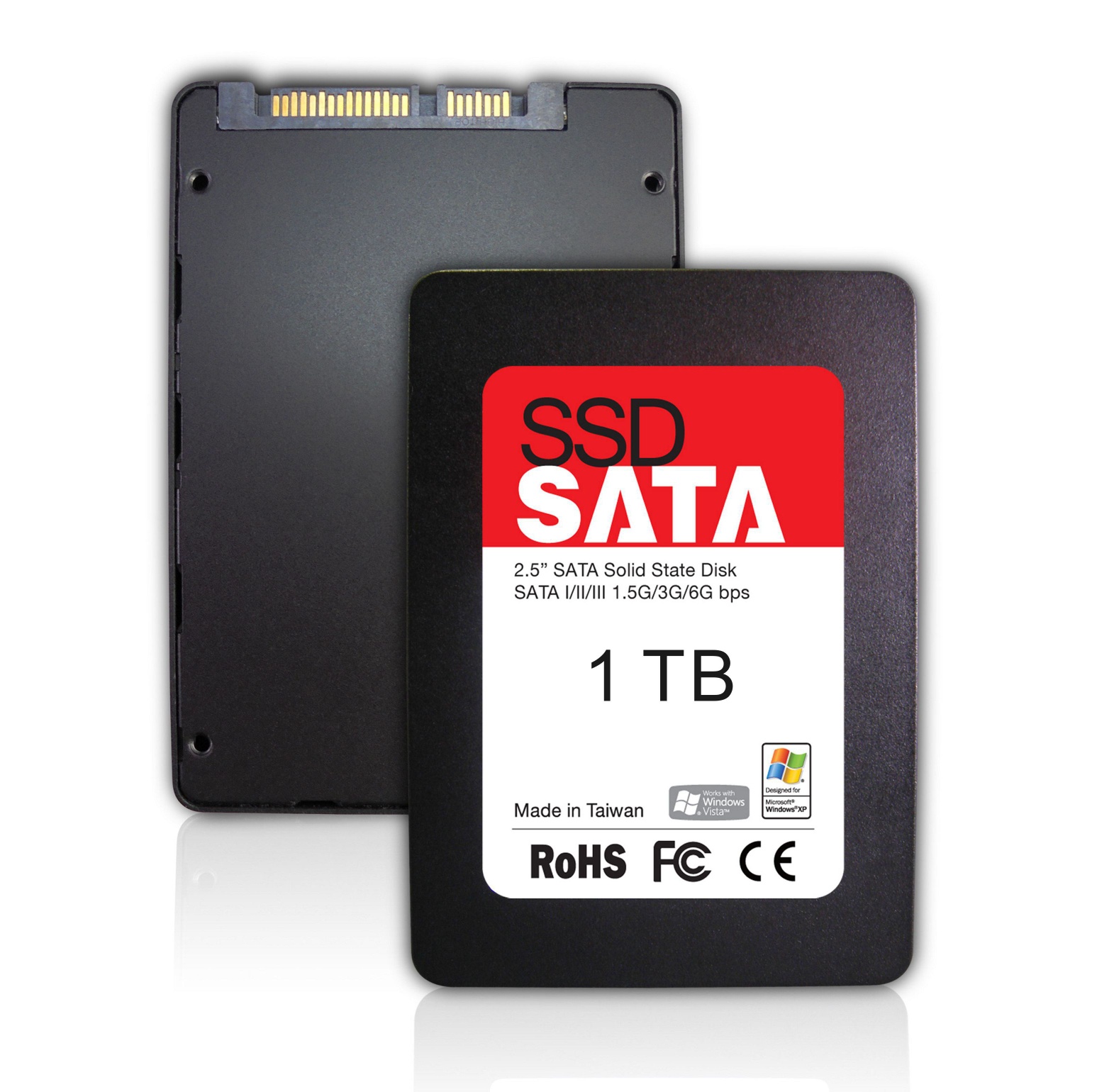 SATA SSD, 4GB to 8TB