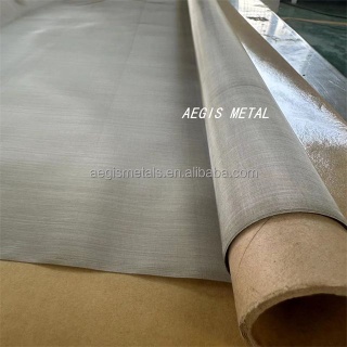twill weave 316L stainless steel wire screen 635 500 400 350 300 mesh