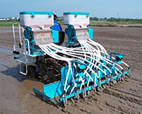 Rice Direct Seeding and Fertilizing Machine