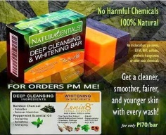 NaturaCentials Deep Cleansing & Whitening Soap