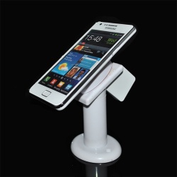 Cell phone retail store anti-shoplifting display stand