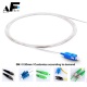 Awire Optic Fiber cable white SM pigtail simplex 0.90mm SC connector WPT84068 for FTTH